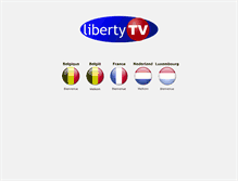 Tablet Screenshot of libertytv.com